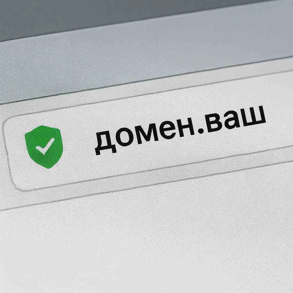 Домен и конструктор сайта оплачены на 1 год
